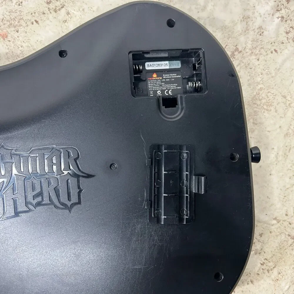 PlayStation Guitar Hero Kramer Striker Wireless Guitar Controller No Dongle PS2